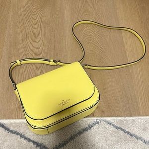 Yellow kate spade crossbody